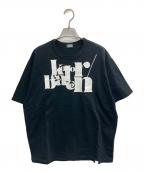 kolor/BEACONカラービーコン）の古着「プリントTシャツ」｜ブラック