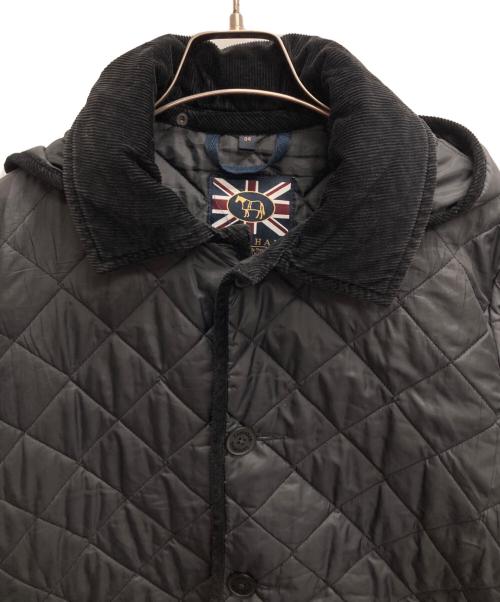 LAVENHAM（ラベンハム）LAVENHAM (ラベンハム) キルティングジャケット ブラック サイズ:34の古着・服飾アイテム