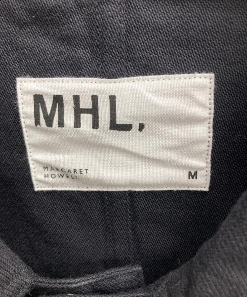 MHL（エムエイチエル）MHL (エムエイチエル) FADED COTTON ROUGH TWILLシャツ ブラック サイズ:Mの古着・服飾アイテム