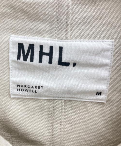 MHL（エムエイチエル）MHL (エムエイチエル) FADED COTTON ROUGH TWILLシャツ アイボリー サイズ:Mの古着・服飾アイテム