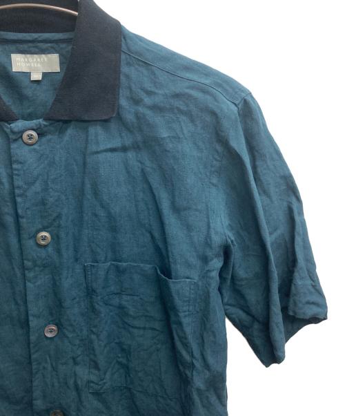 MARGARET HOWELL（マーガレットハウエル）MARGARET HOWELL (マーガレットハウエル) SHIRTING LINEN SHIRTS ネイビー サイズ:Mの古着・服飾アイテム