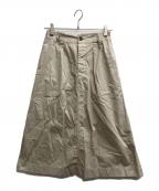 MHLエムエイチエル）の古着「FINE COMPACT COTTON POPLIN」｜ベージュ