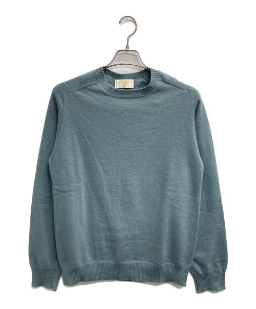 UNITED ARROWS（ユナイテッドアローズ）UNITED ARROWS (ユナイテッドアローズ) クルーネックニット ブルー サイズ:不明（実寸サイズをご確認ください）の古着・服飾アイテム