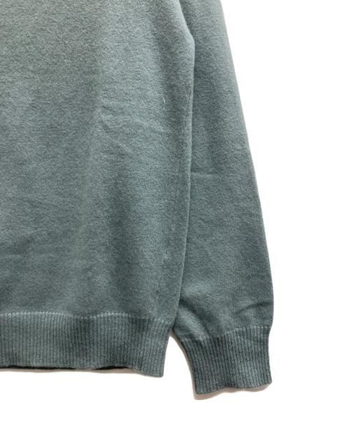 UNITED ARROWS（ユナイテッドアローズ）UNITED ARROWS (ユナイテッドアローズ) クルーネックニット ブルー サイズ:不明（実寸サイズをご確認ください）の古着・服飾アイテム