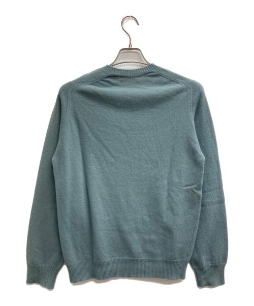 UNITED ARROWS（ユナイテッドアローズ）UNITED ARROWS (ユナイテッドアローズ) クルーネックニット ブルー サイズ:不明（実寸サイズをご確認ください）の古着・服飾アイテム