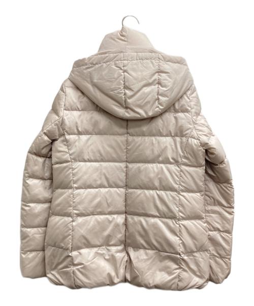 23区（ニジュウサンク）23区 (ニジュウサンク) ダウンジャケット ベージュ サイズ:38の古着・服飾アイテム