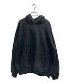 LOS ANGELES APPARELロサンゼルスアパレル）の古着「14oz パーカー」｜ブラック