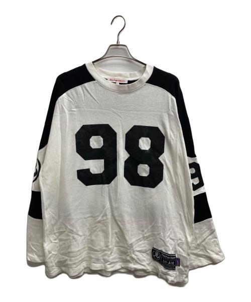Richardson（リチャードソン）Richardson (リチャードソン) フットボールTシャツ ホワイト サイズ:XLの古着・服飾アイテム