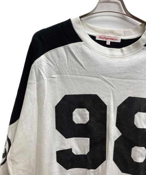 Richardson（リチャードソン）Richardson (リチャードソン) フットボールTシャツ ホワイト サイズ:XLの古着・服飾アイテム