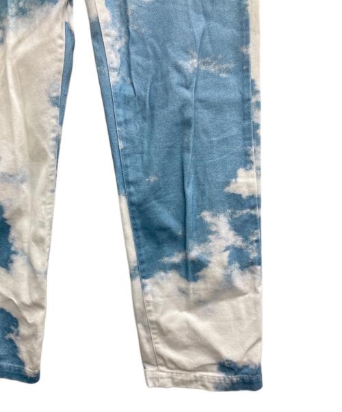 Jaded London（ジェイデッドロンドン）jaded london (ジェイデッドロンドン) 総柄デニムパンツ ブルー サイズ:28の古着・服飾アイテム