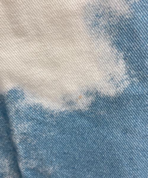 Jaded London（ジェイデッドロンドン）jaded london (ジェイデッドロンドン) 総柄デニムパンツ ブルー サイズ:28の古着・服飾アイテム