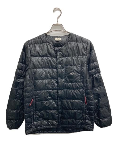 NANGA（ナンガ）NANGA (ナンガ) デタッチャブルスリーブ ダウンジャケット ブラック サイズ:Sの古着・服飾アイテム