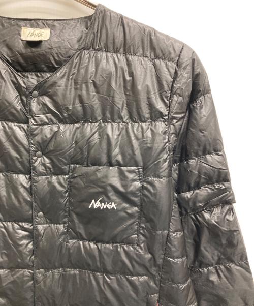 NANGA（ナンガ）NANGA (ナンガ) デタッチャブルスリーブ ダウンジャケット ブラック サイズ:Sの古着・服飾アイテム