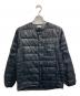 NANGA（ナンガ）の古着「デタッチャブルスリーブ ダウンジャケット」｜ブラック