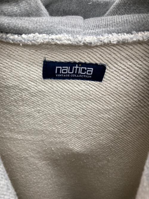 NAUTICA（ノーティカ）NAUTICA (ノーティカ) FREAK'S STORE (フリークストア) 別注パーカー グレー サイズ:Lの古着・服飾アイテム