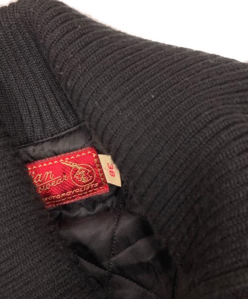 INDIAN MOTORCYCLE（インディアンモーターサイクル）INDIAN MOTORCYCLE (インディアンモーターサイクル) ウールチェックアワードジャケット レッド サイズ:38の古着・服飾アイテム