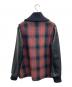 INDIAN MOTORCYCLE (インディアンモーターサイクル) ウールチェックアワードジャケット レッド サイズ:38：10000円