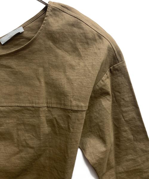 theory luxe（セオリーリュクス）theory luxe (セオリーリュクス) リネン混ブラウス カーキ サイズ:表記無しの古着・服飾アイテム