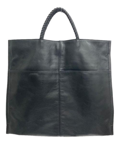 ear PAPILLONNER（イアパピヨネ）ear PAPILLONNER (イアパピヨネ) タッセルトートバッグ ブラックの古着・服飾アイテム