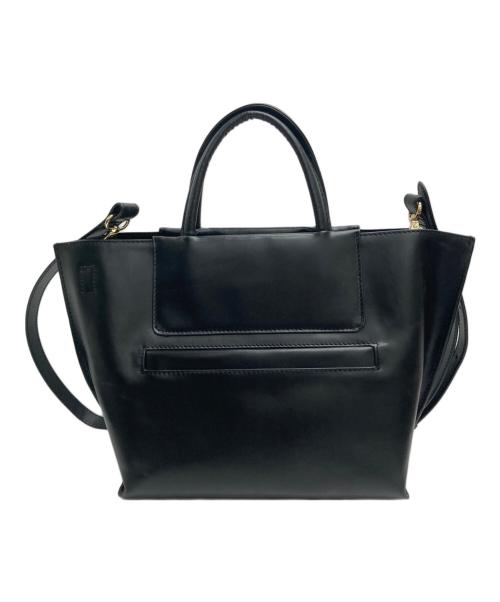 ear PAPILLONNER（イアパピヨネ）ear PAPILLONNER (イアパピヨネ) BROOKLYN CHARM (ブルックリンチャーム) 馬2WAYトートバッグ ブラックの古着・服飾アイテム