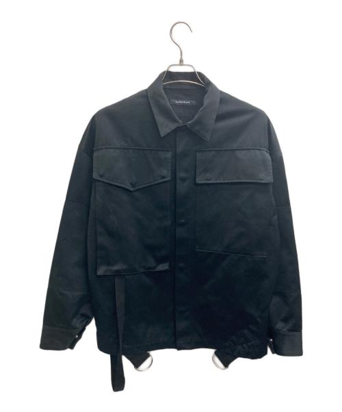 ALMOSTBLACK（オールモストブラック）ALMOSTBLACK (オールモストブラック) ダブルポケットジャケット ブラック サイズ:2の古着・服飾アイテム