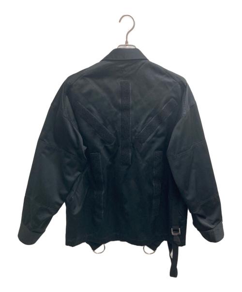 ALMOSTBLACK（オールモストブラック）ALMOSTBLACK (オールモストブラック) ダブルポケットジャケット ブラック サイズ:2の古着・服飾アイテム