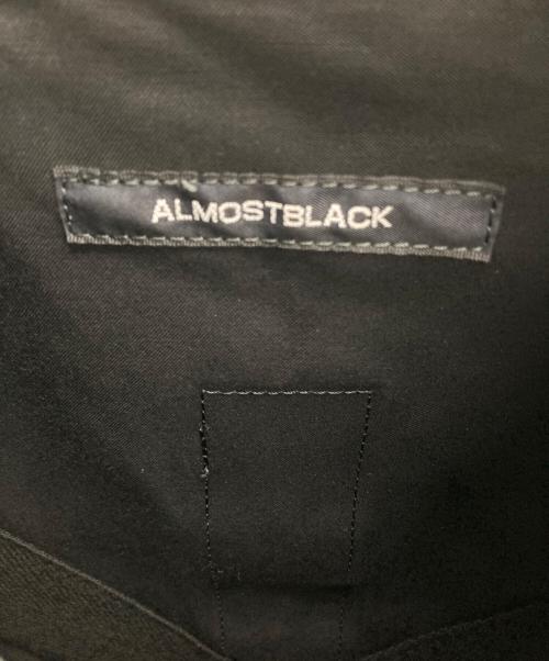 ALMOSTBLACK（オールモストブラック）ALMOSTBLACK (オールモストブラック) ダブルポケットジャケット ブラック サイズ:2の古着・服飾アイテム