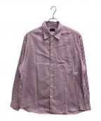 green label relaxingグリーンレーベルリラクシング）の古着「ストライプシャツ」｜マルチカラー