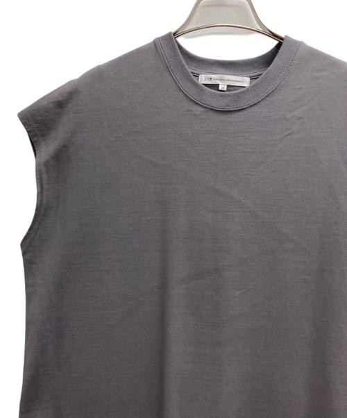 23区（ニジュウサンク）23区 (ニジュウサンク) カットソーワンピース グレー サイズ:38の古着・服飾アイテム