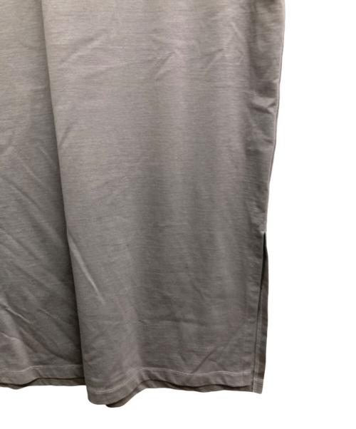 23区（ニジュウサンク）23区 (ニジュウサンク) カットソーワンピース グレー サイズ:38の古着・服飾アイテム