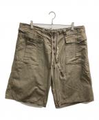 DSQUARED2ディースクエアード）の古着「ミリタリーハーフパンツ」｜カーキ