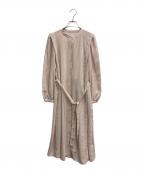 ReFLEcTリフレクト）の古着「バンドカラーシャツワンピース」｜アイボリー