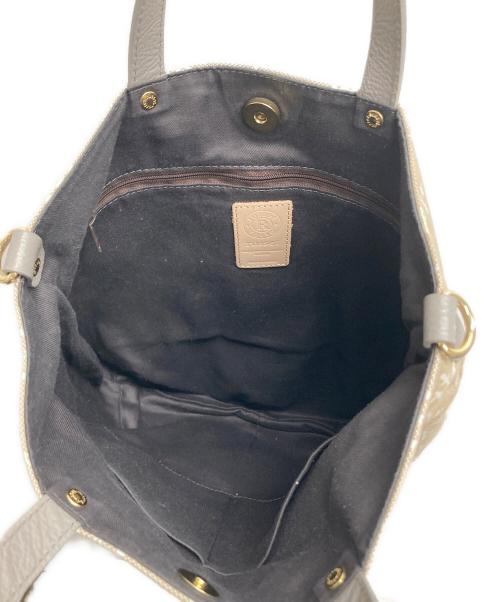 russet（ラシット）russet (ラシット) キャンバストートバッグ ベージュの古着・服飾アイテム