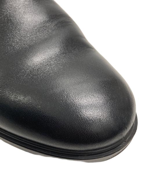 ECCO（エコー）ECCO (エコー) サイドジップブーツ ブラック サイズ:38の古着・服飾アイテム