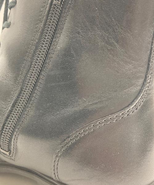 ECCO（エコー）ECCO (エコー) サイドジップブーツ ブラック サイズ:38の古着・服飾アイテム