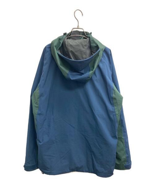 HAGLOFS（ホグロフス）HAGLOFS (ホグロフス) NIVA JACKET(ニヴァジャケット) グリーン×ネイビー サイズ:Mの古着・服飾アイテム