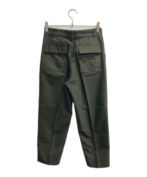 Traditional Weatherwear（トラディショナルウェザーウェア）Traditional Weatherwear (トラディショナルウェザーウェア) TAPERED BAKER PANTS(テーパードベイカーパンツ) グリーン サイズ:Sの古着・服飾アイテム