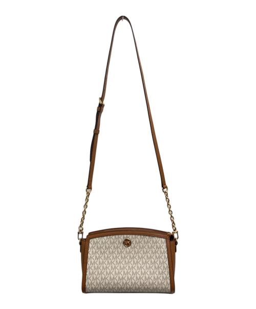 MICHAEL KORS（マイケル・コース）MICHAEL KORS (マイケルコース) ショルダーバッグ ブラウンの古着・服飾アイテム