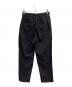 STEVEN ALAN (スティーブンアラン) T/W TRO SUPER BAGGY TAPERED HALF EASY PANTS-JUST ブラウン サイズ:M：4500円