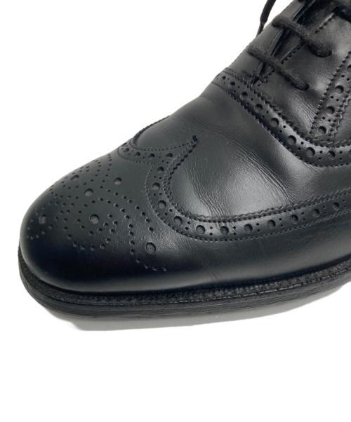JOSEPH CHEANEY（ジョセフチーニー）JOSEPH CHEANEY (ジョセフチーニー) ウィングチップシューズ ブラック サイズ:SIZE8の古着・服飾アイテム