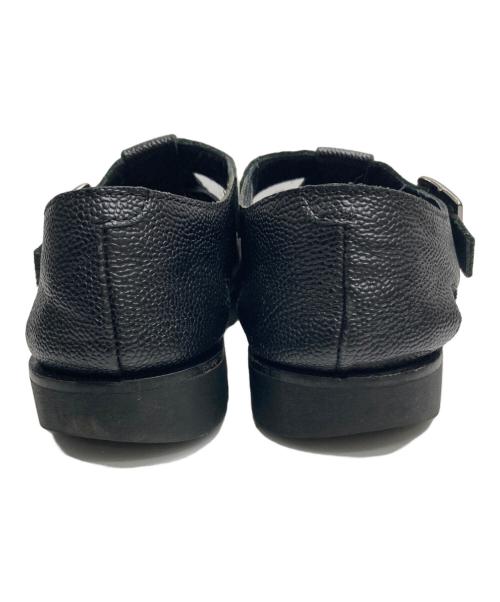 PARABOOT（パラブーツ）PARABOOT (パラブーツ) PACIFIC グレインレザー グルカサンダル ブラック サイズ:26の古着・服飾アイテム