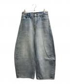 Decency Conceptディセンシーコンセプト）の古着「デニムワイドパンツ」｜インディゴ