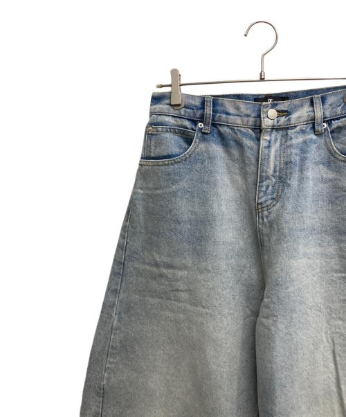 Decency Concept（ディセンシーコンセプト）Decency Concept (ディセンシーコンセプト) デニムワイドパンツ インディゴ サイズ:Lの古着・服飾アイテム