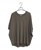 23区ニジュウサンク）の古着「レーヨンポリエステルストレッチ ドルマン ニット」｜ブラウン