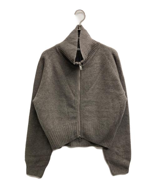 STUDIOUS（ステュディオス）STUDIOUS (ステュディオス) Cashmere Wool Drivers Knit ブラウン サイズ:FREE 未使用品の古着・服飾アイテム