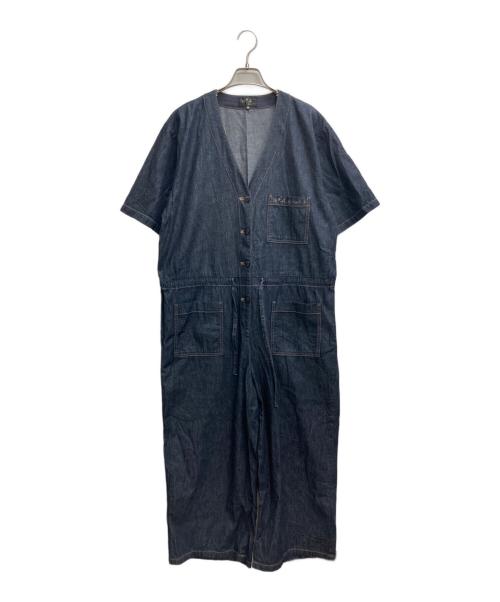 To b. by agnes b.（トゥービー バイ アニエスベー）To b. by agnes b. (トゥービー バイ アニエスベー) PANTALON デニムワーカーズコンビネゾン インディゴ サイズ:38の古着・服飾アイテム