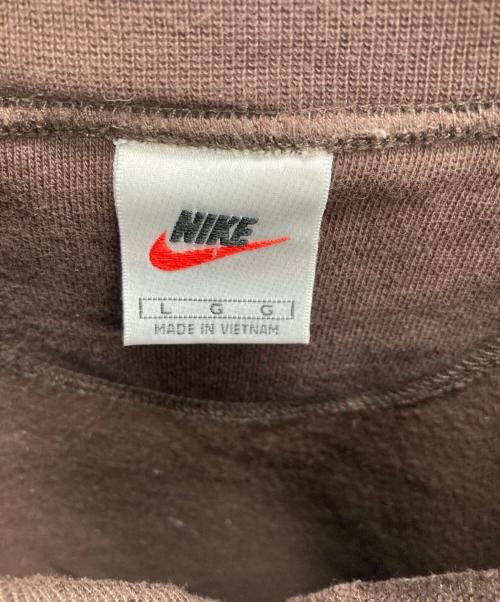 NIKE（ナイキ）NIKE (ナイキ) クルーネックスウェット ブラウン サイズ:Lの古着・服飾アイテム