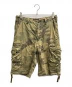 Abercrombie & Fitchアバクロンビー アンド フィッチ）の古着「ハーフカーゴパンツ」｜カーキ