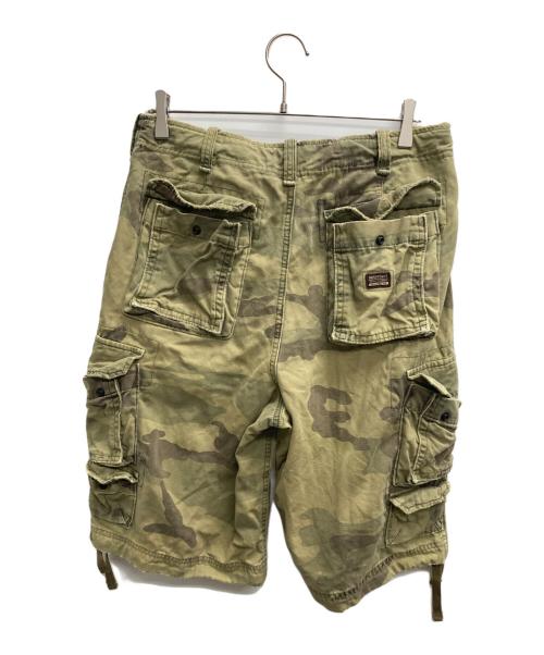 Abercrombie & Fitch（アバクロンビー アンド フィッチ）Abercrombie & Fitch (アバクロンビー アンド フィッチ) ハーフカーゴパンツ カーキ サイズ:30の古着・服飾アイテム