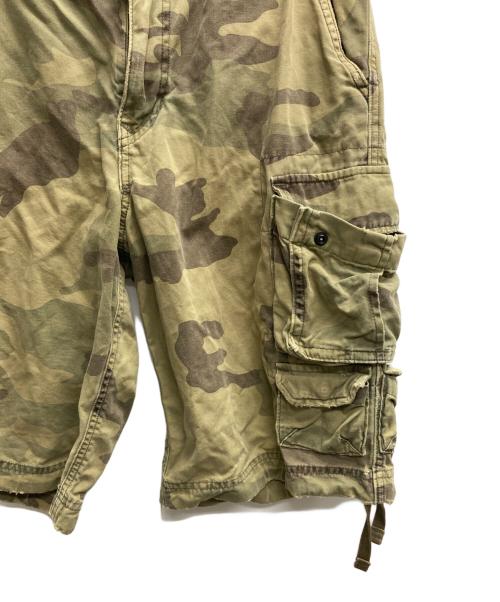 Abercrombie & Fitch（アバクロンビー アンド フィッチ）Abercrombie & Fitch (アバクロンビー アンド フィッチ) ハーフカーゴパンツ カーキ サイズ:30の古着・服飾アイテム